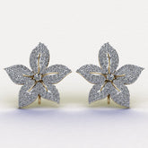 White Clematis Earring - Lahoriyaan
